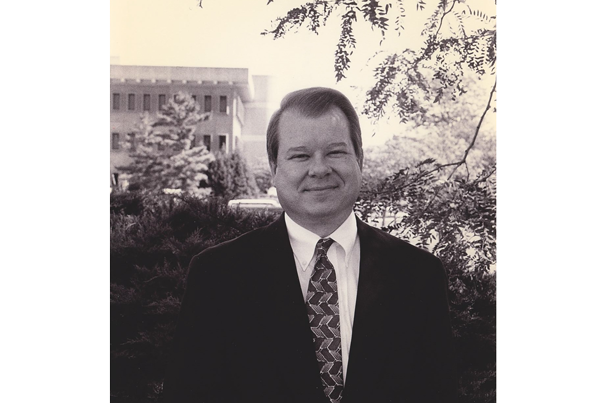 THROUGH THE YEARS: The photos of Dale Seuferling accompanying this story span his four decades with KU Endowment. 
Photo by KU Endowment