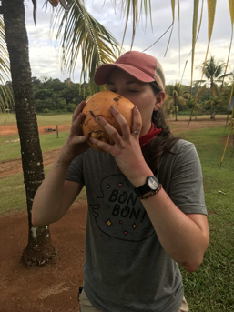 On a recent KU research expedition, Rachel Smith surveyed the land in Suriname, South America, with local and U.S. collaborators and collected specimens to examine in the lab. Photo by Rachel Smith