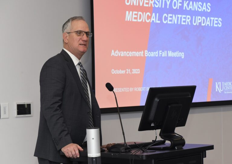 University of Kansas Medical Center Executive Vice Chancellor Dr. Robert Simari